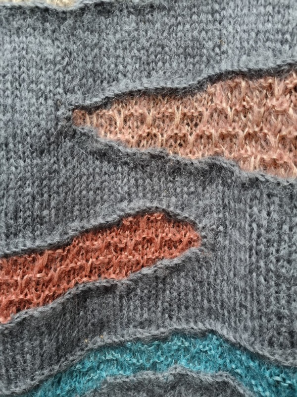 Roman CASTILE handmade mohair knit