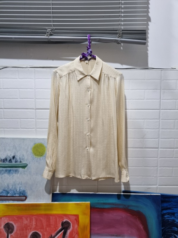 GUCCI 70s silk blouse