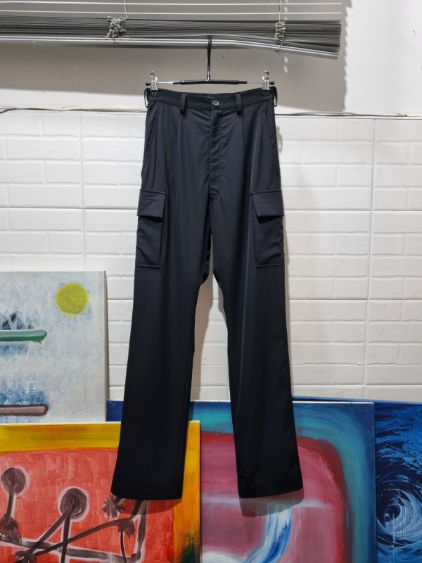 YOHJI YAMAMOTO Y&#039;s black pocket pants
