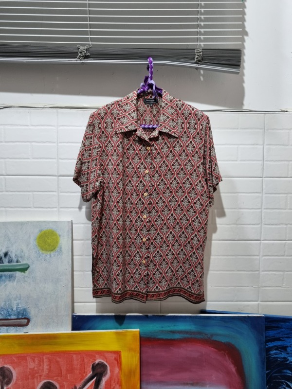 DIAMANTINA silk pattern shirts