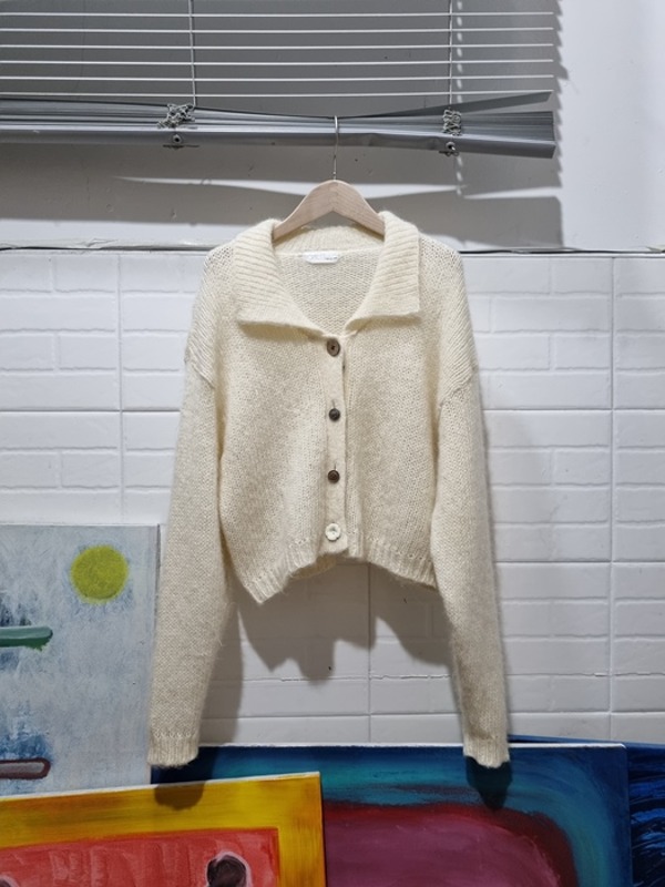 ROMETT crop knit jacket
