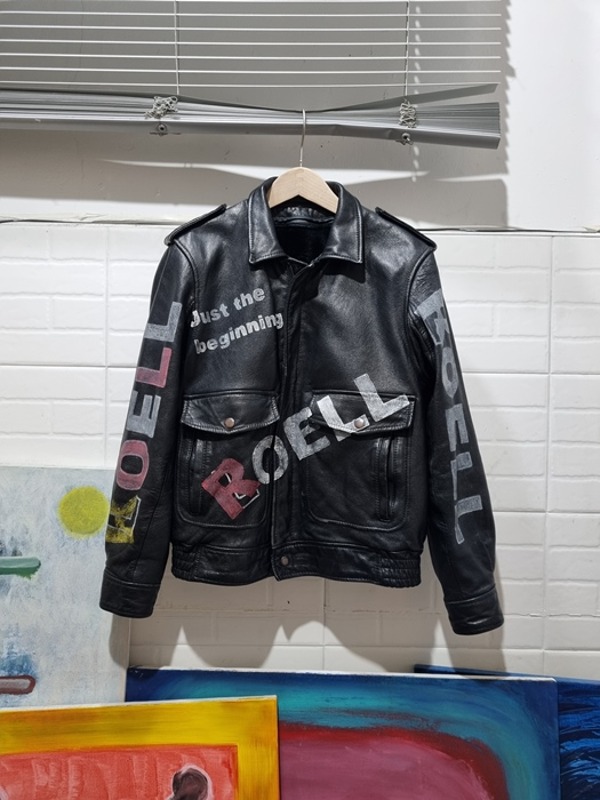 BAHRON leather wear jacket