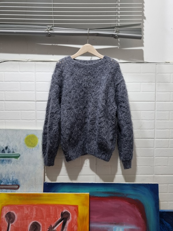 VINTAGE HAND MADE mohair knit