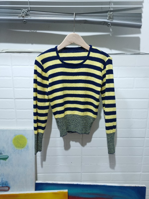 VINTAGE stripes knitwear