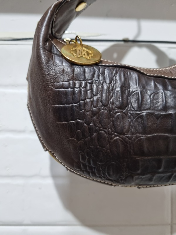 ROBERTO CAVALLI crocodile leather mini bag