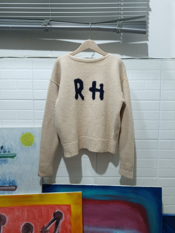 RANDOM HOUSE CO.,LTD logo crop knit
