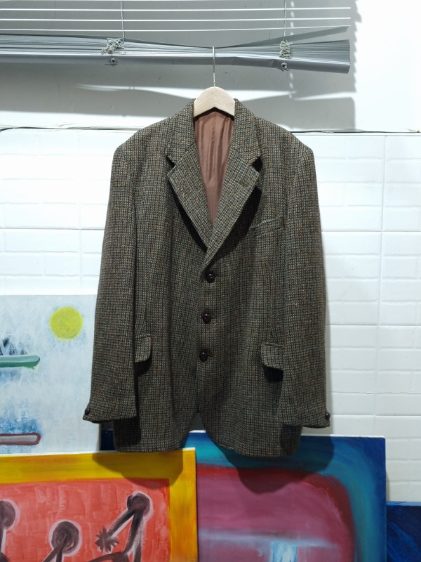 1970&#039;s VINTAGE HARRIS TWEED jacket