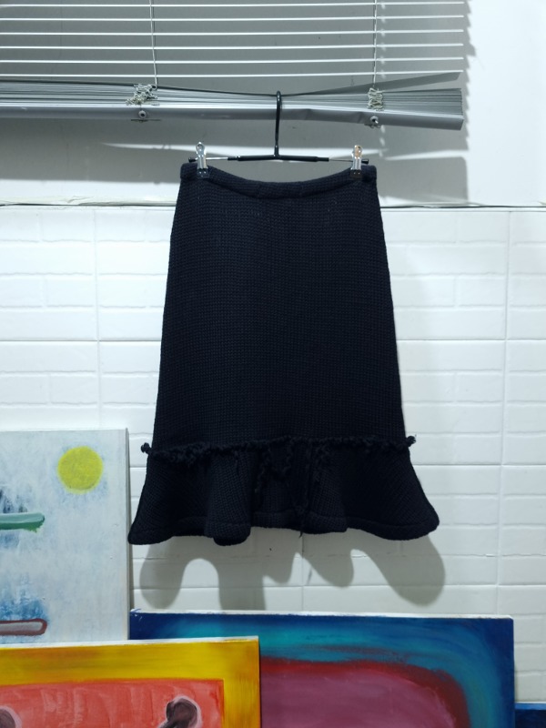 tricot COMME DES GARCONS knit skirt
